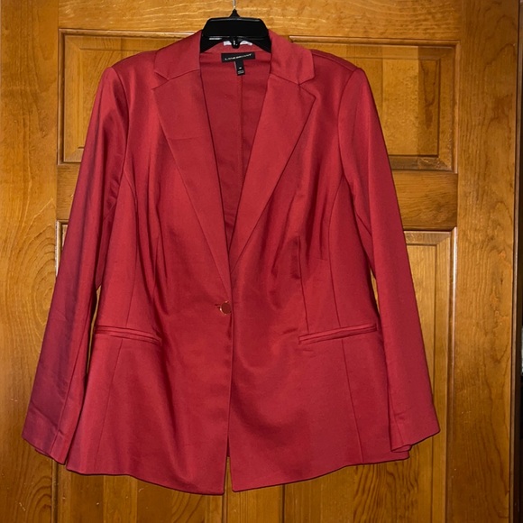 Lane Bryant Jackets & Blazers - Lane Bryant Blazer Brick Red 14/1X